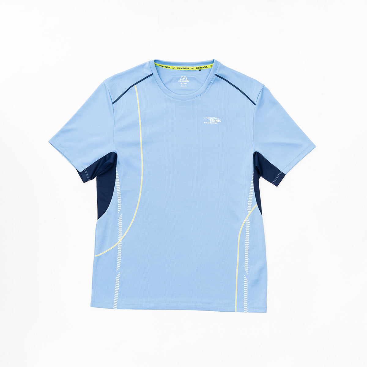 網球訓練男裝性能合身款T恤