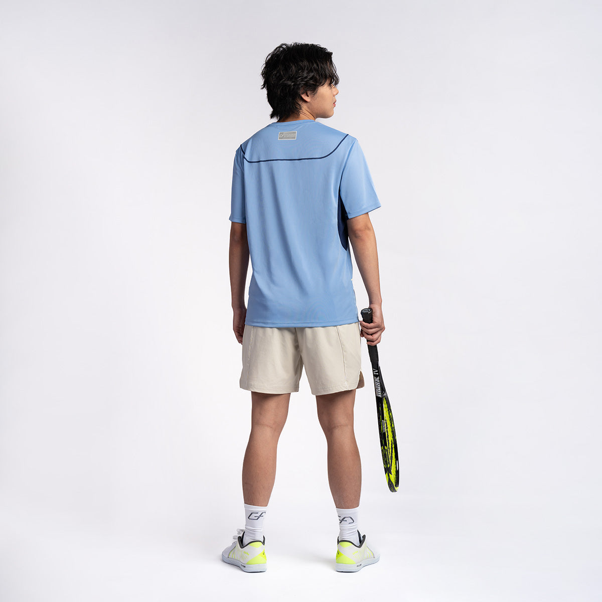 Image of 網球訓練男裝性能合身款T恤