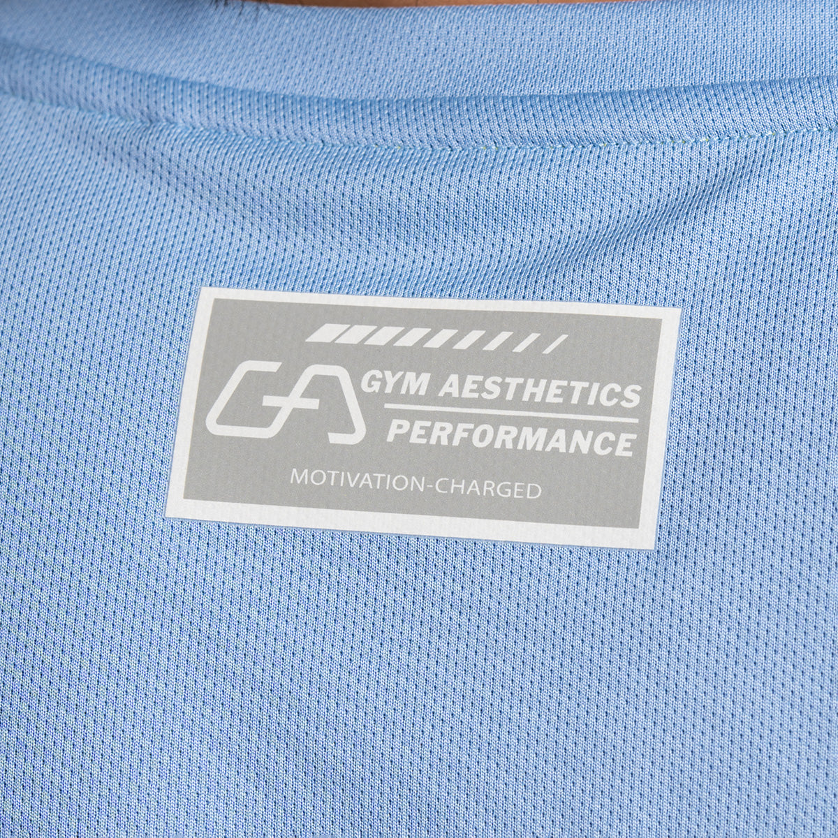 網球訓練男裝性能合身款T恤