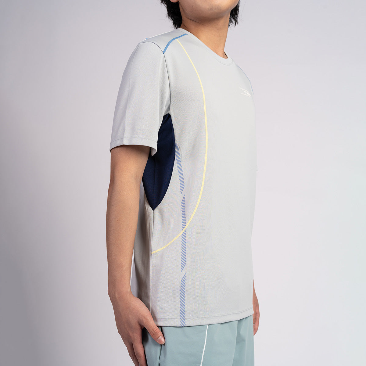 網球訓練男裝性能合身款T恤