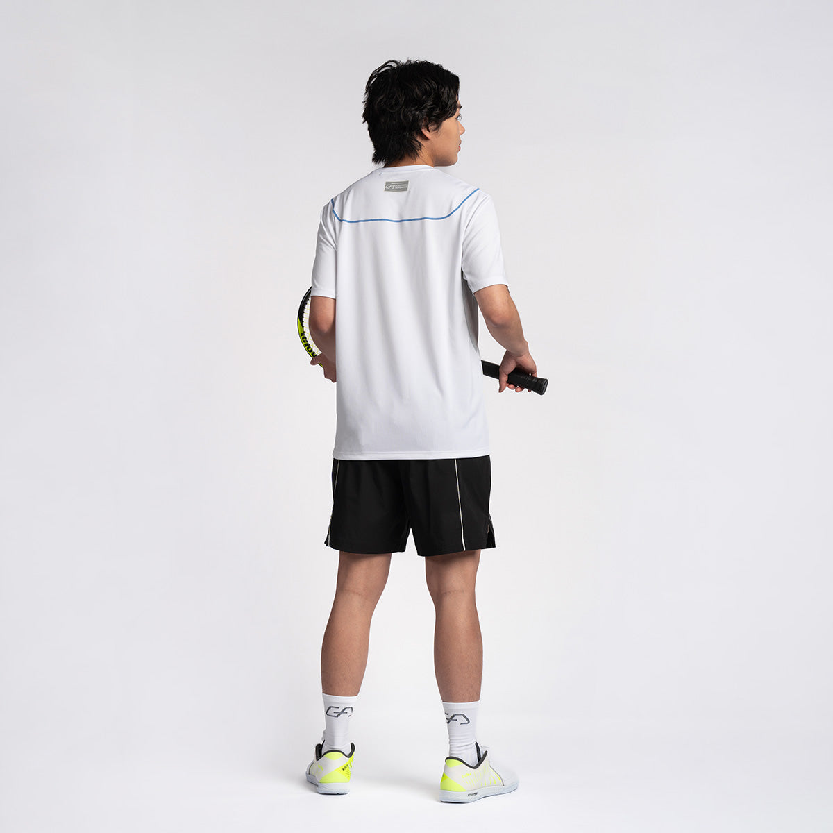 Image of 網球訓練男裝性能合身款T恤