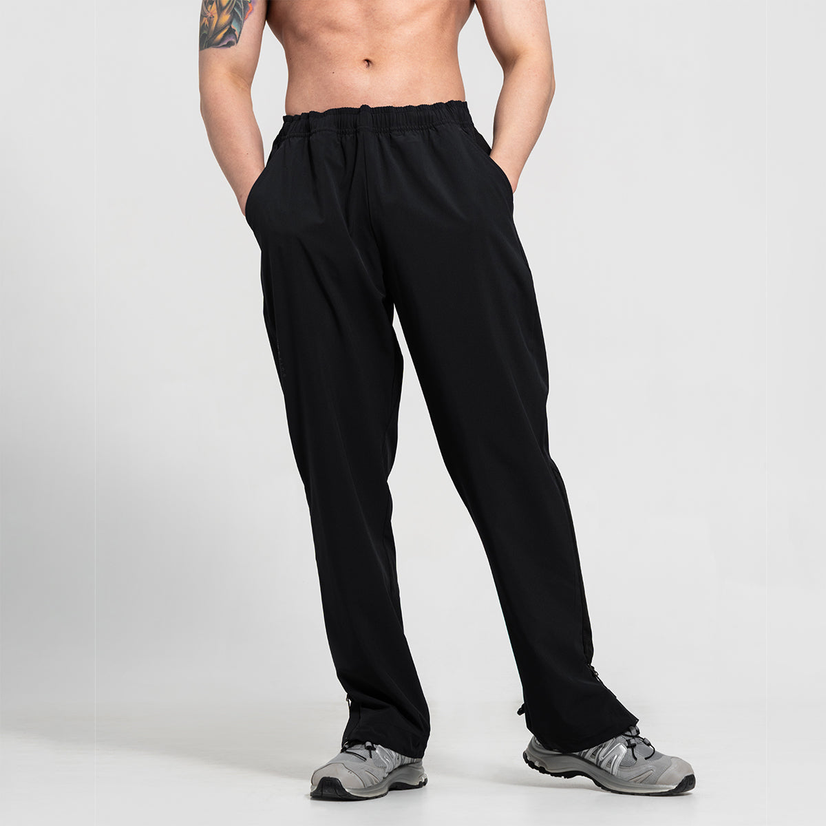 Image of Trendy Activewear Tear Away Straight Pants for Men