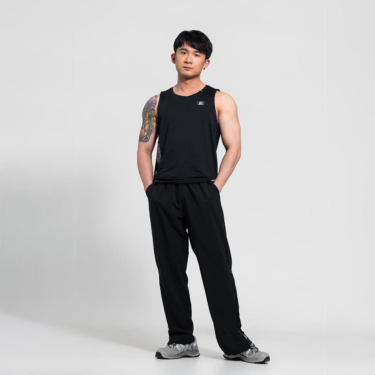 Image of Trendy Activewear Tear Away Straight Pants for Men