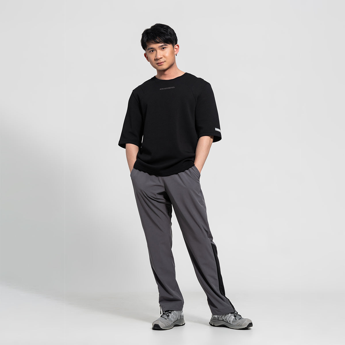 Image of Trendy Activewear Tear Away Straight Pants for Men