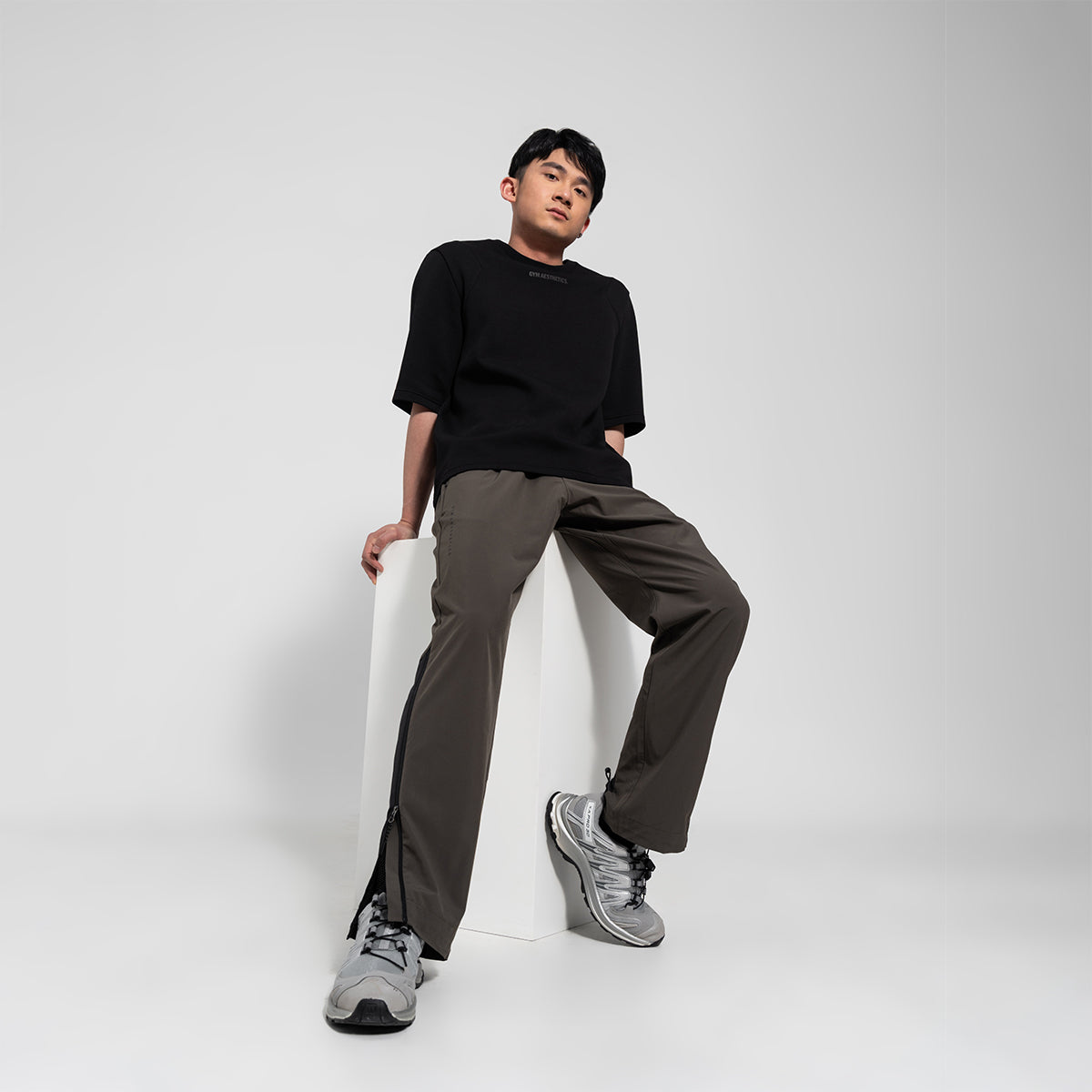 Image of Trendy Activewear Tear Away Straight Pants for Men