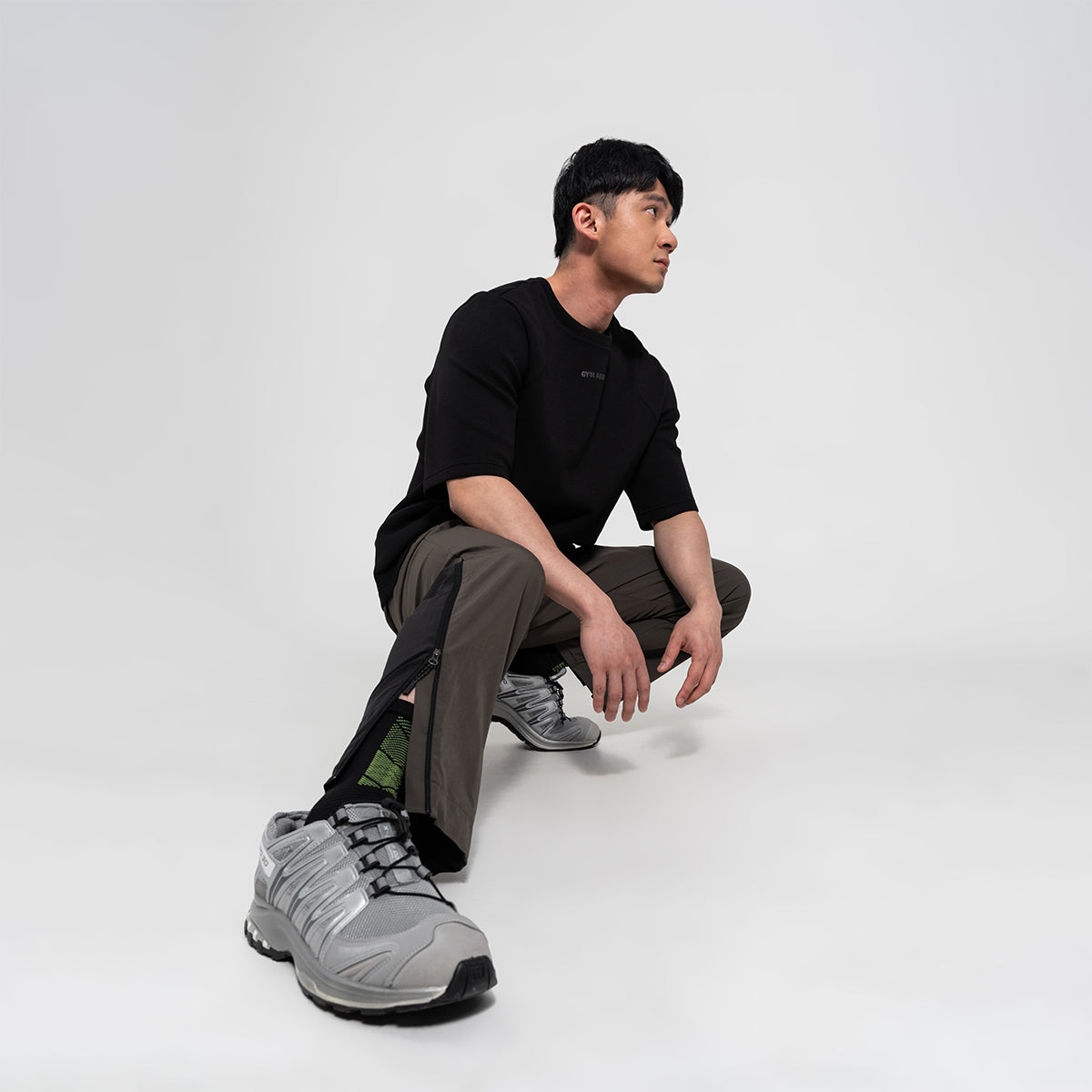 Image of Trendy Activewear Tear Away Straight Pants for Men