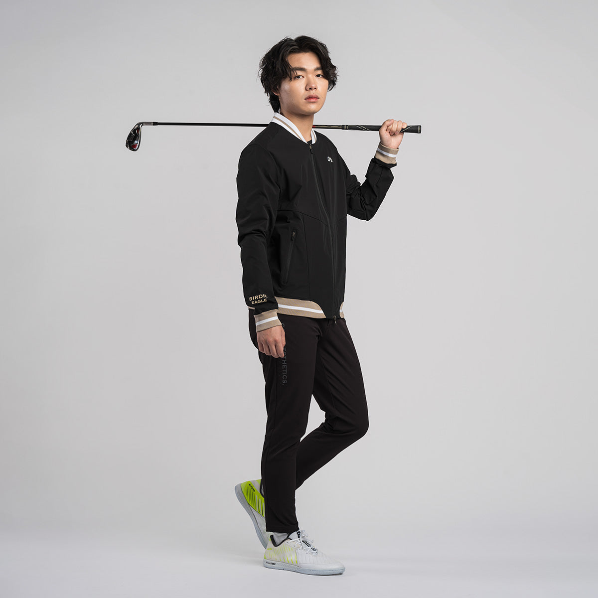 新潮男裝性能高爾夫球外套