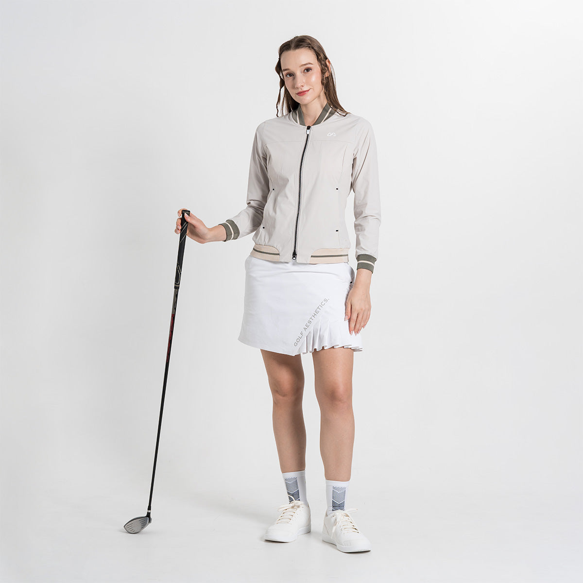 新潮女裝性能高爾夫球外套