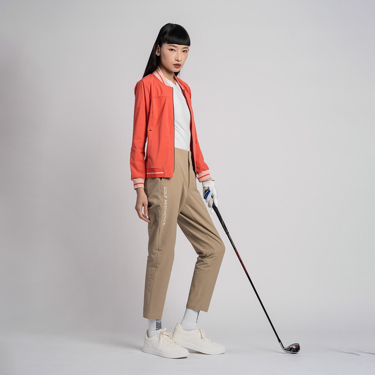 新潮女裝性能高爾夫球外套