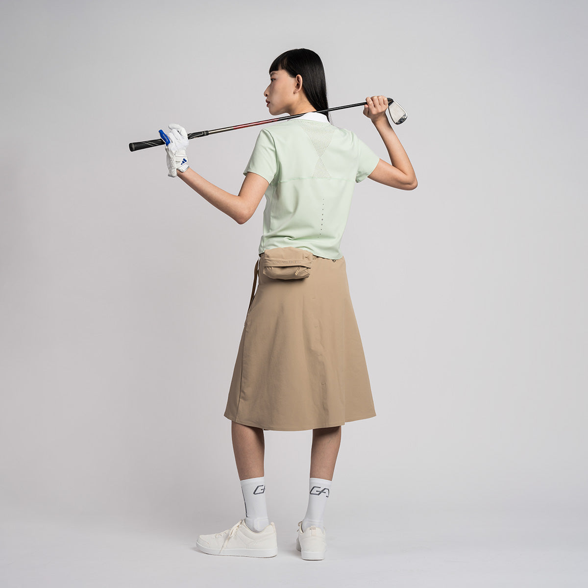 Image of Trendy Performance Golf Long Skirt for Women