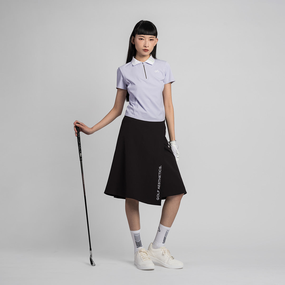 Image of Trendy Performance Golf Long Skirt for Women