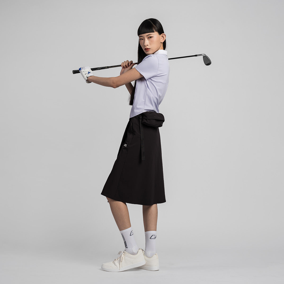 Image of Trendy Performance Golf Long Skirt for Women