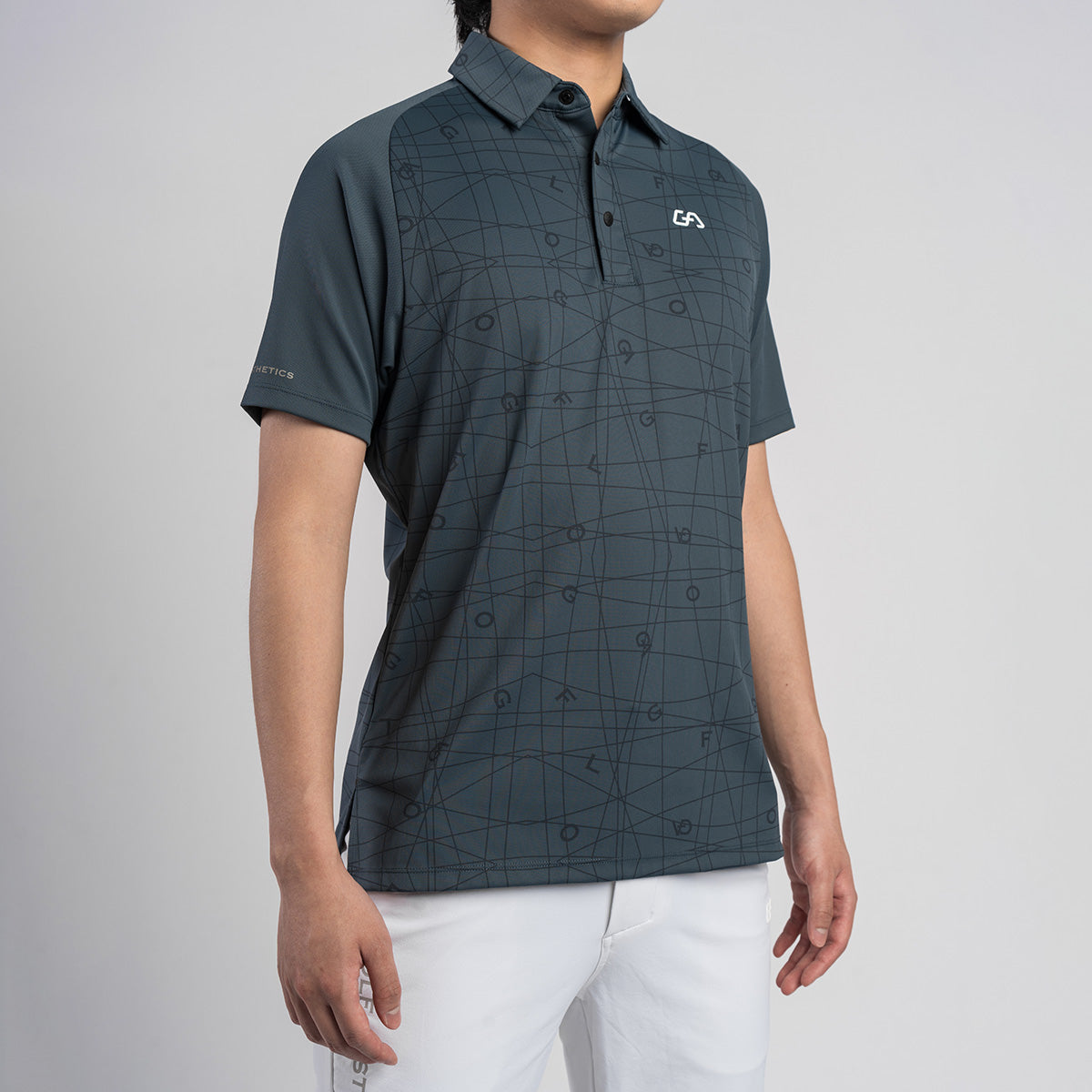 Image of 新潮男裝性能高爾夫球POLO衫