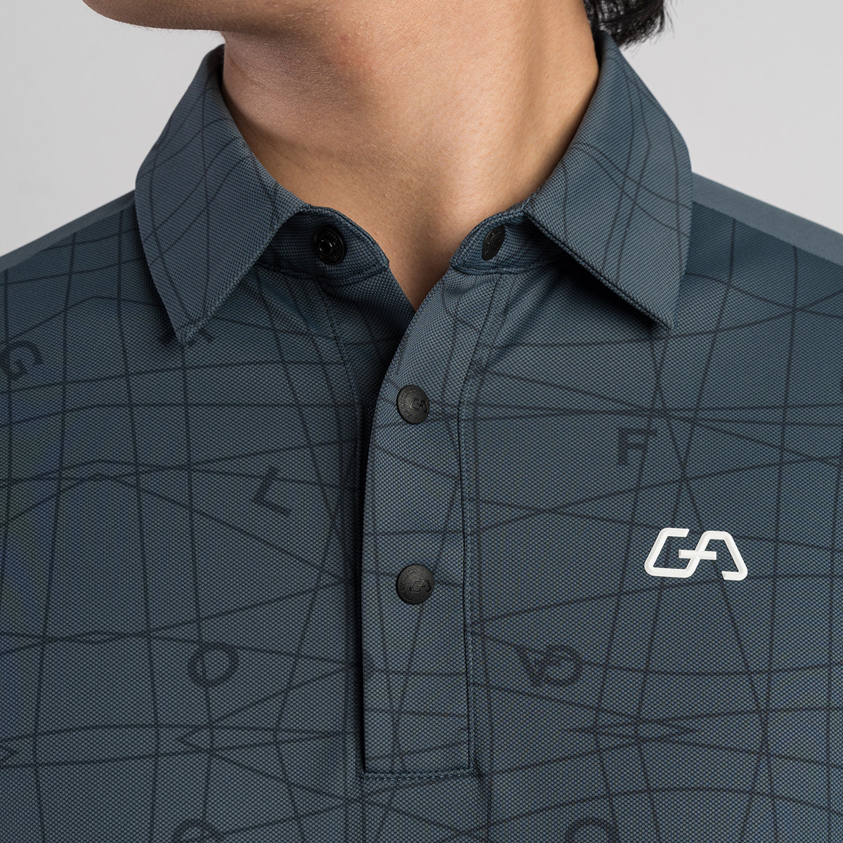 新潮男裝性能高爾夫球POLO衫