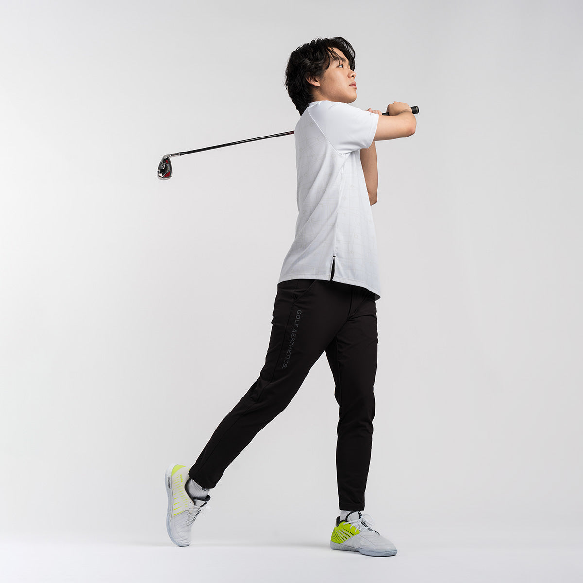 Image of 新潮男裝性能高爾夫球POLO衫