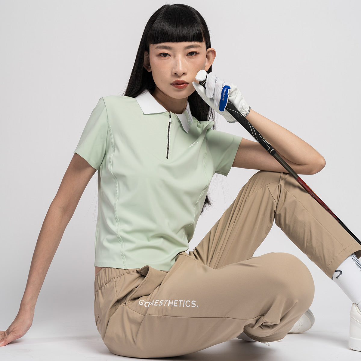 Image of 新潮中性性能高爾夫球直腳褲