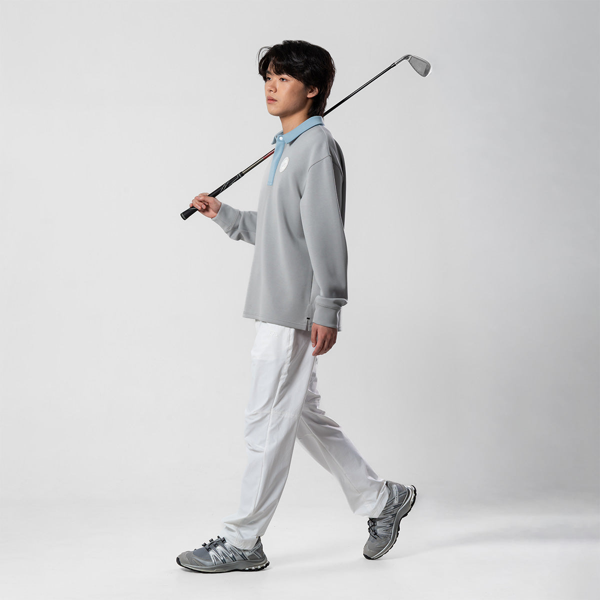 Image of 高爾夫球新潮男裝性能POLO衫