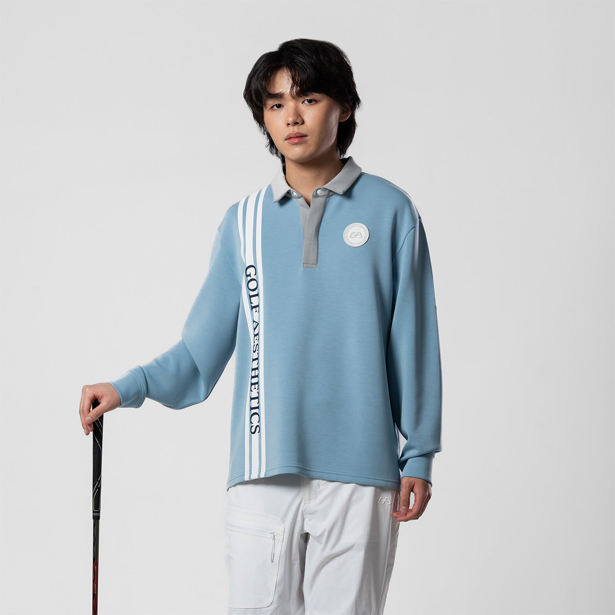Image of 高爾夫球新潮男裝性能POLO衫