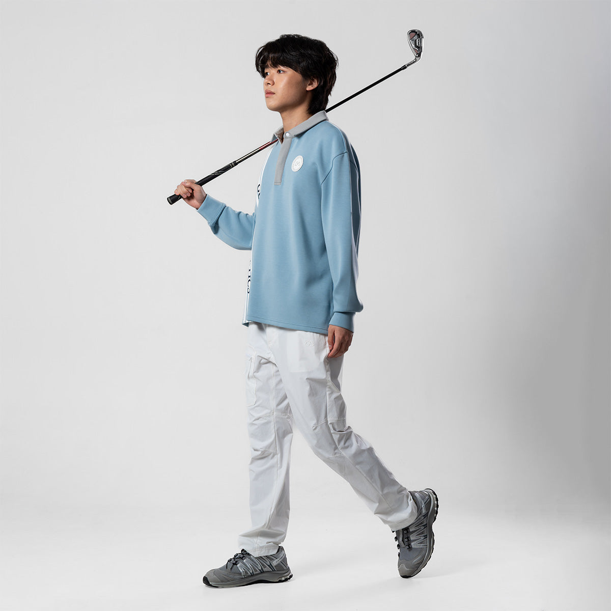 Image of 高爾夫球新潮男裝性能POLO衫