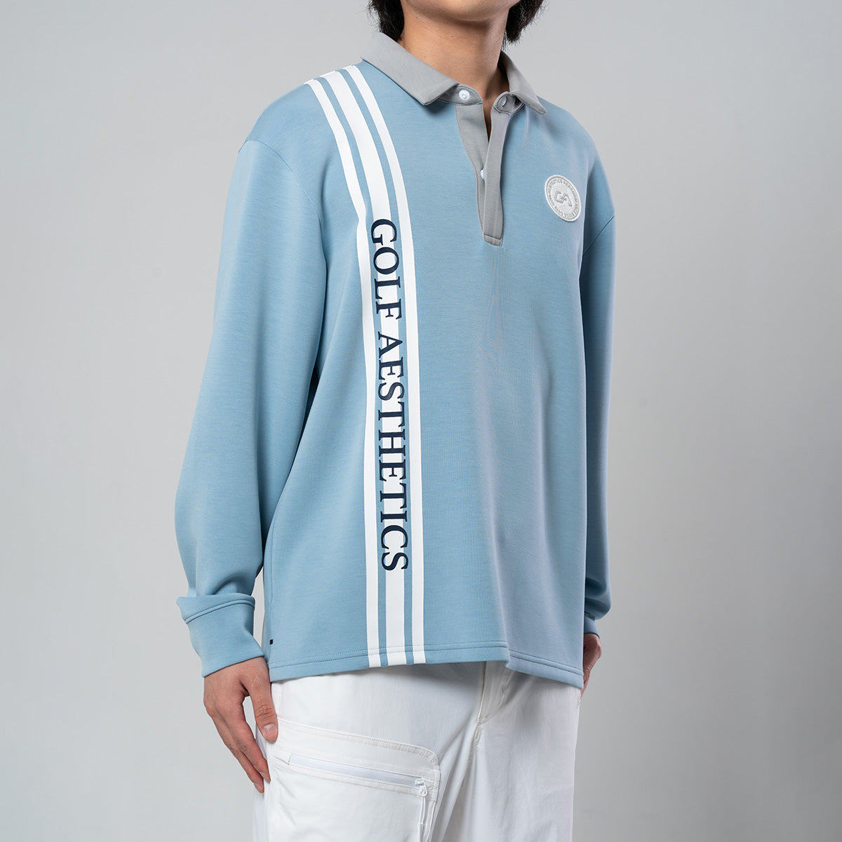 Image of 高爾夫球新潮男裝性能POLO衫