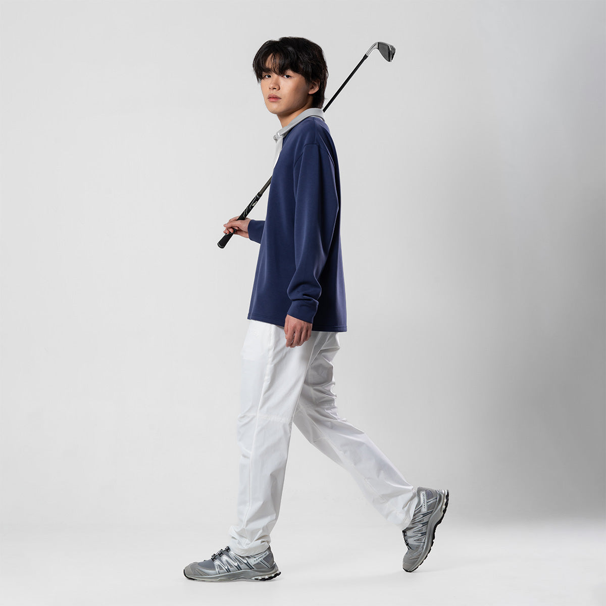 Image of 高爾夫球新潮男裝性能POLO衫