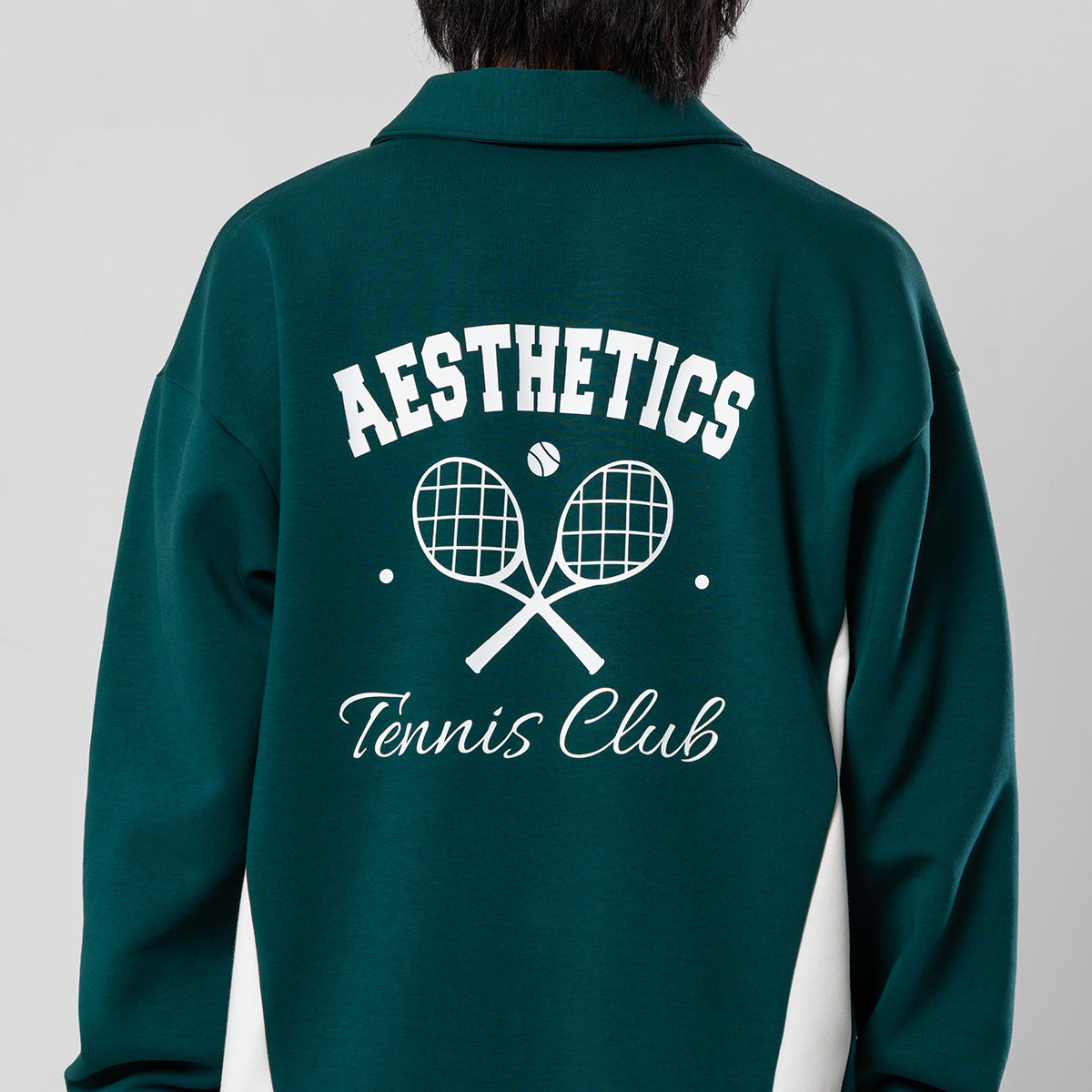 Image of 網球新潮男裝性能長袖運動上衣