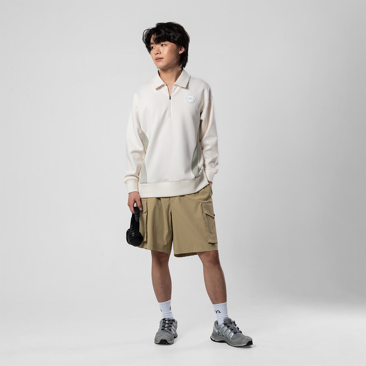 Image of 網球新潮男裝性能長袖運動上衣