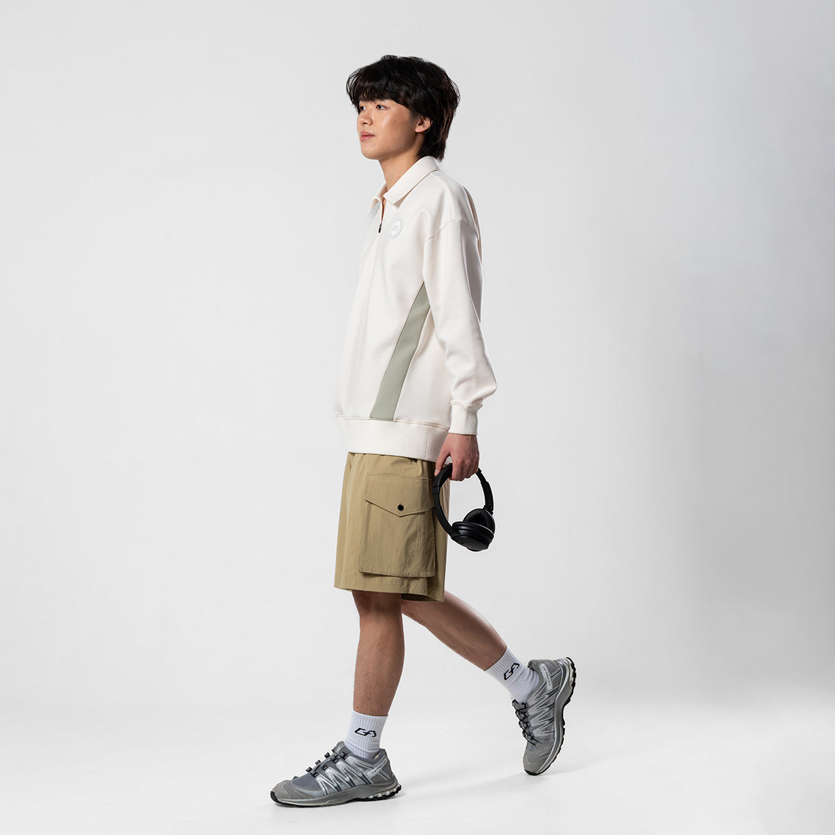 Image of 網球新潮男裝性能長袖運動上衣