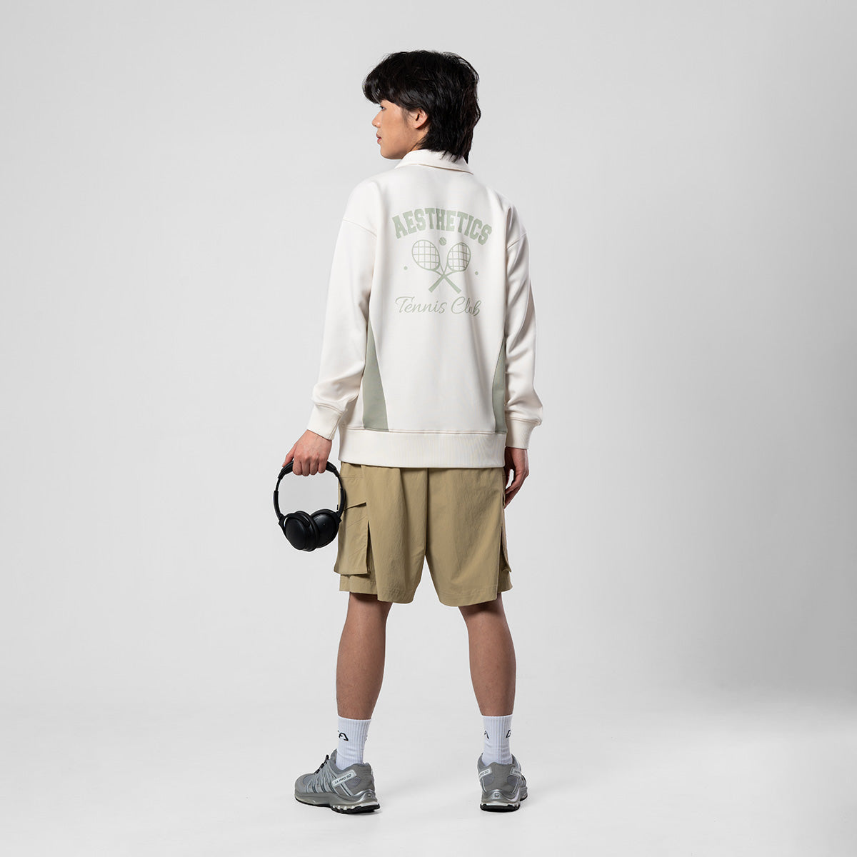 Image of 網球新潮男裝性能長袖運動上衣