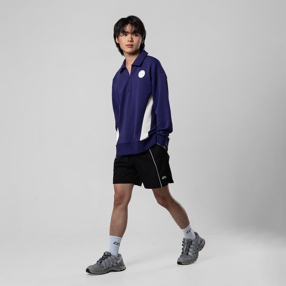 Image of 網球新潮男裝性能長袖運動上衣