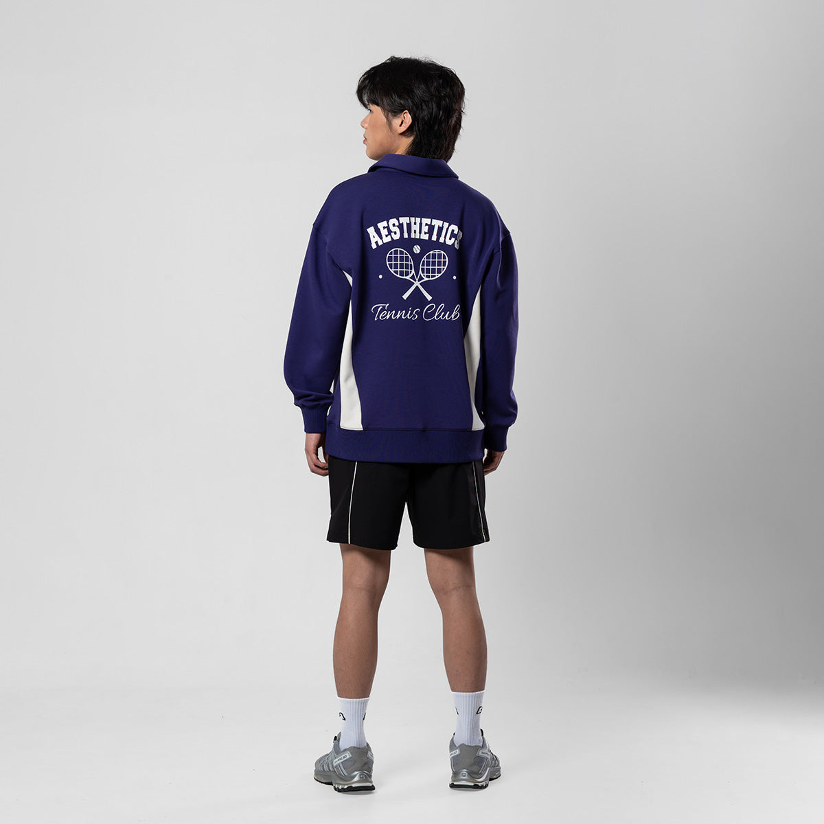 Image of 網球新潮男裝性能長袖運動上衣