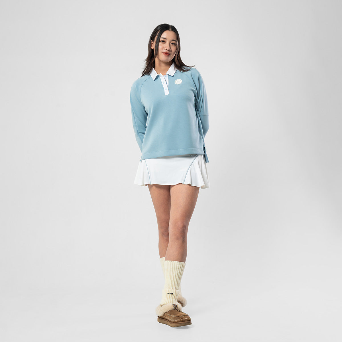 Image of 網球新潮女裝性能POLO衫