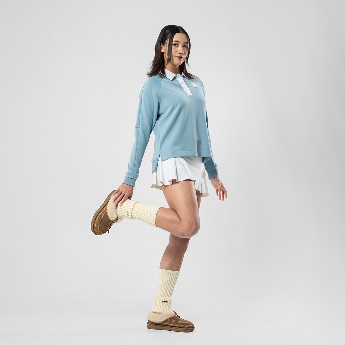 Image of 網球新潮女裝性能POLO衫