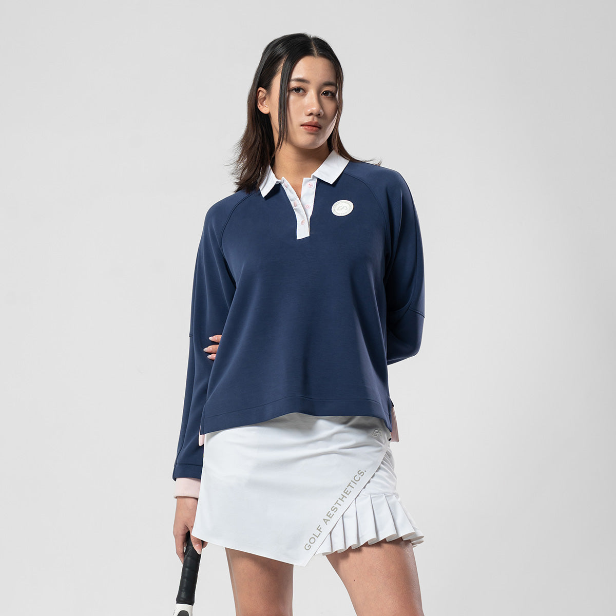 Image of 網球新潮女裝性能POLO衫