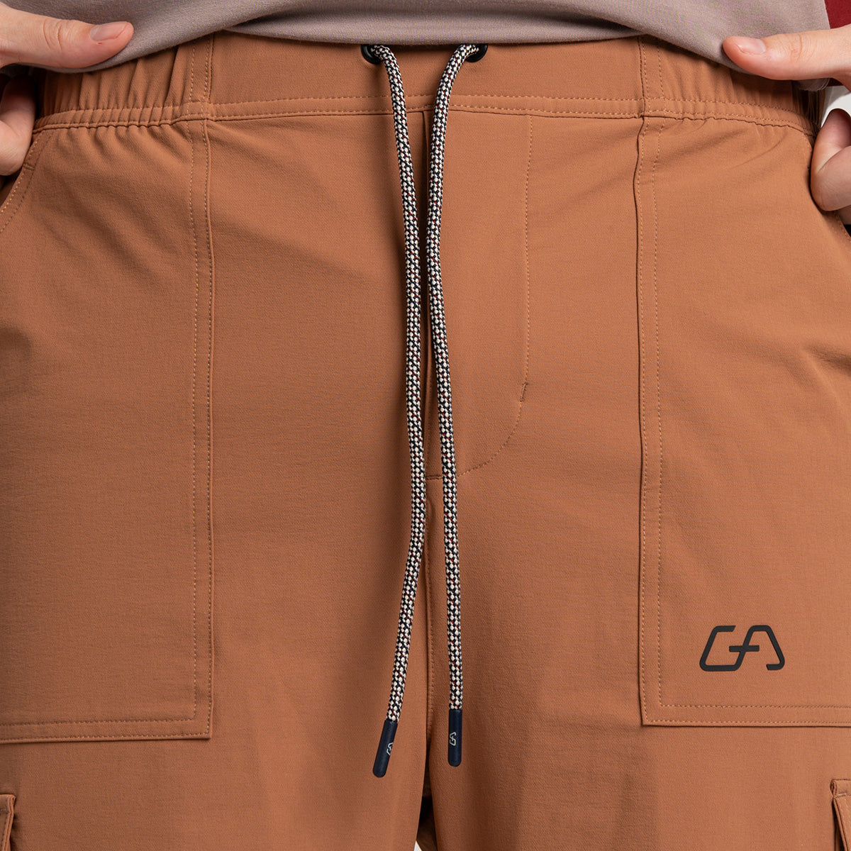 Image of Water Resistant Functional Trendy Cargo Pants for Men