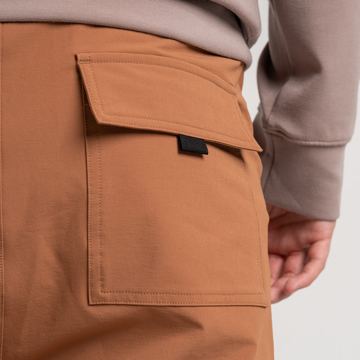 Image of Water Resistant Functional Trendy Cargo Pants for Men