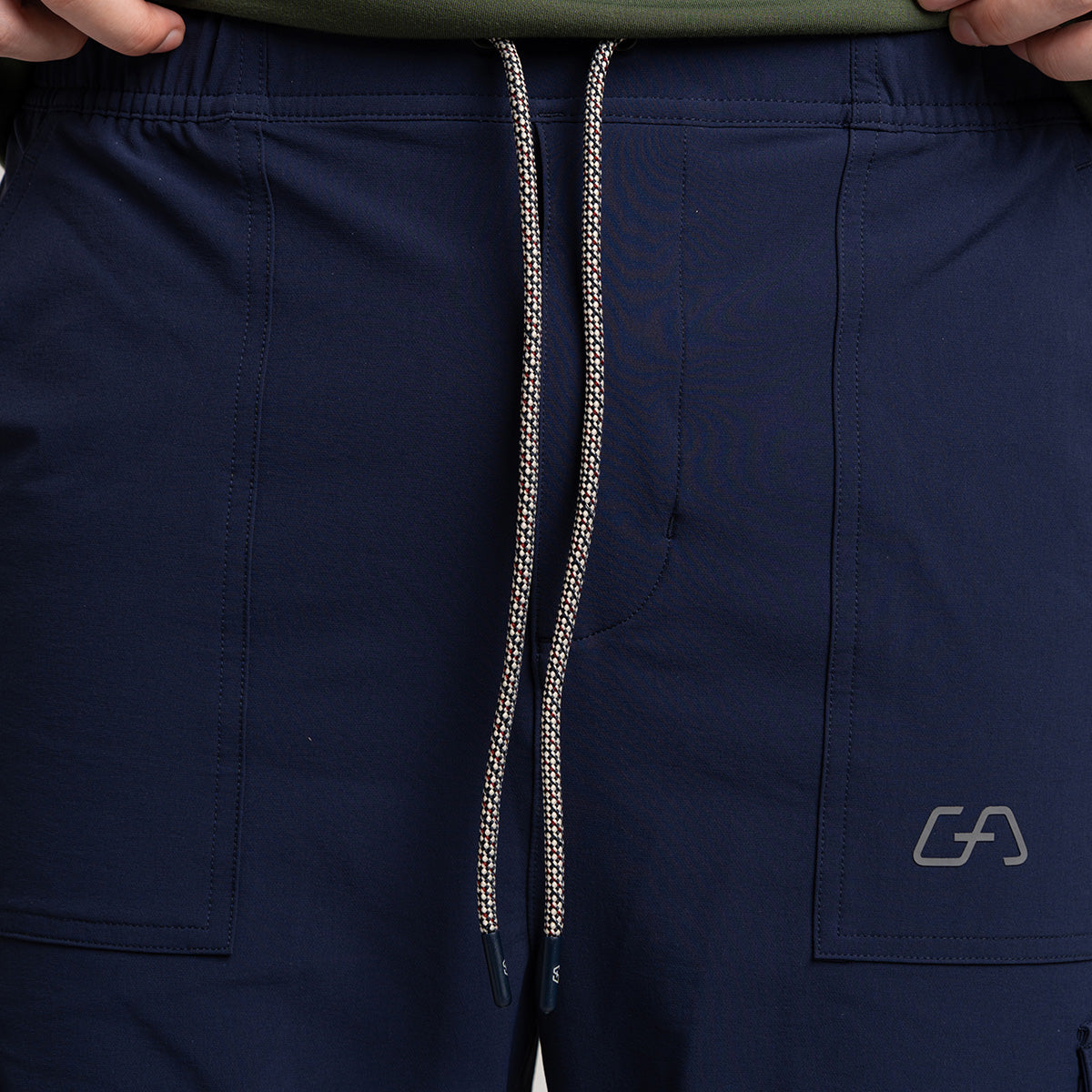 Image of Water Resistant Functional Trendy Cargo Pants for Men