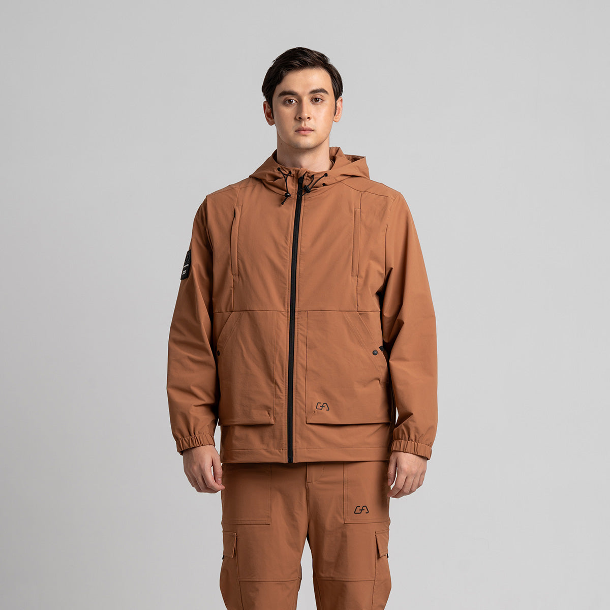 Image of 抗水男裝功能短襯外套