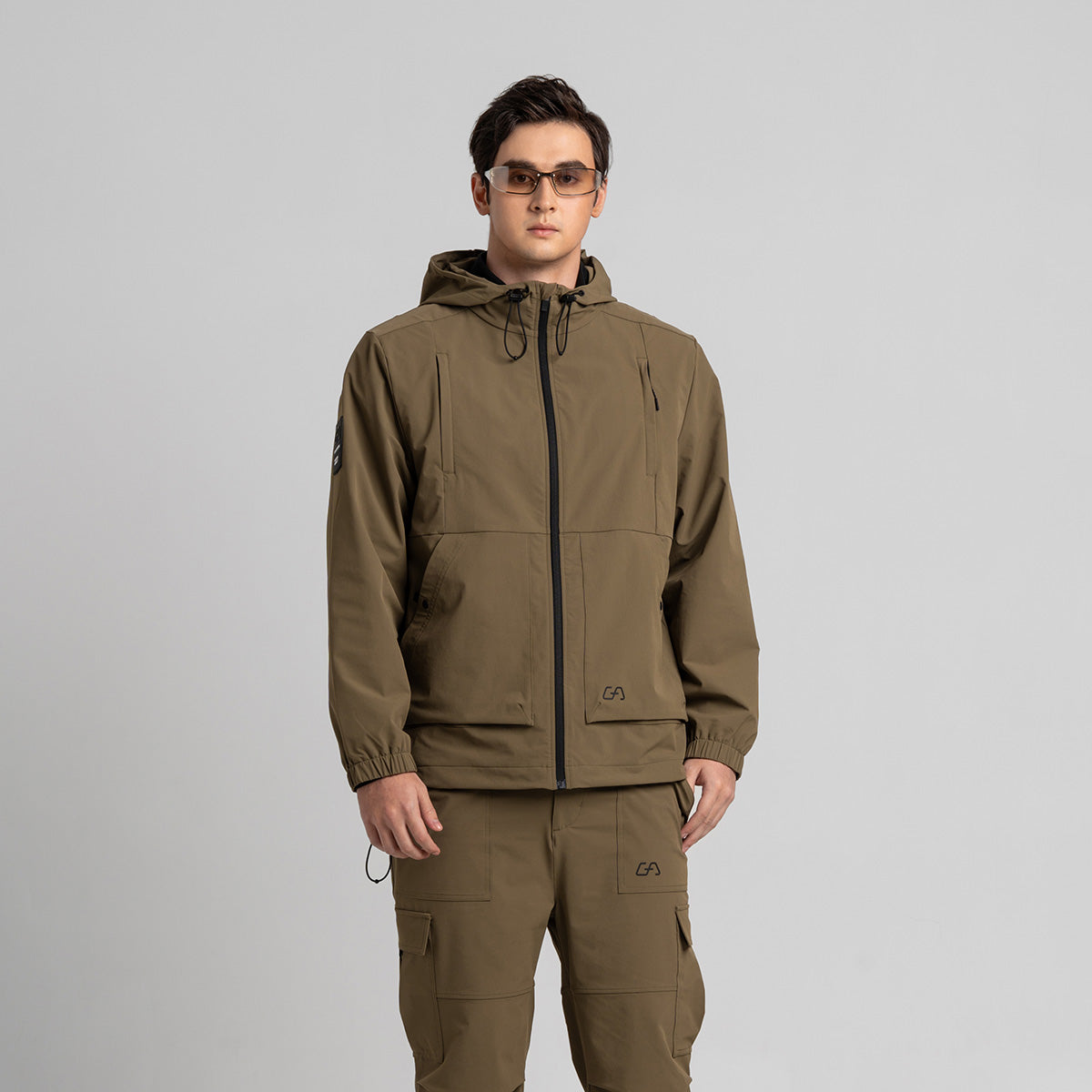 Image of 抗水男裝功能短襯外套