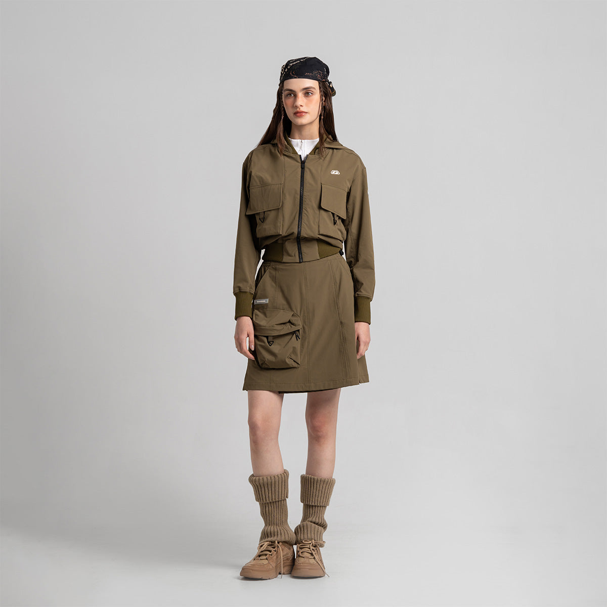 Image of Water Resistant Functional Trendy Jacket for Women