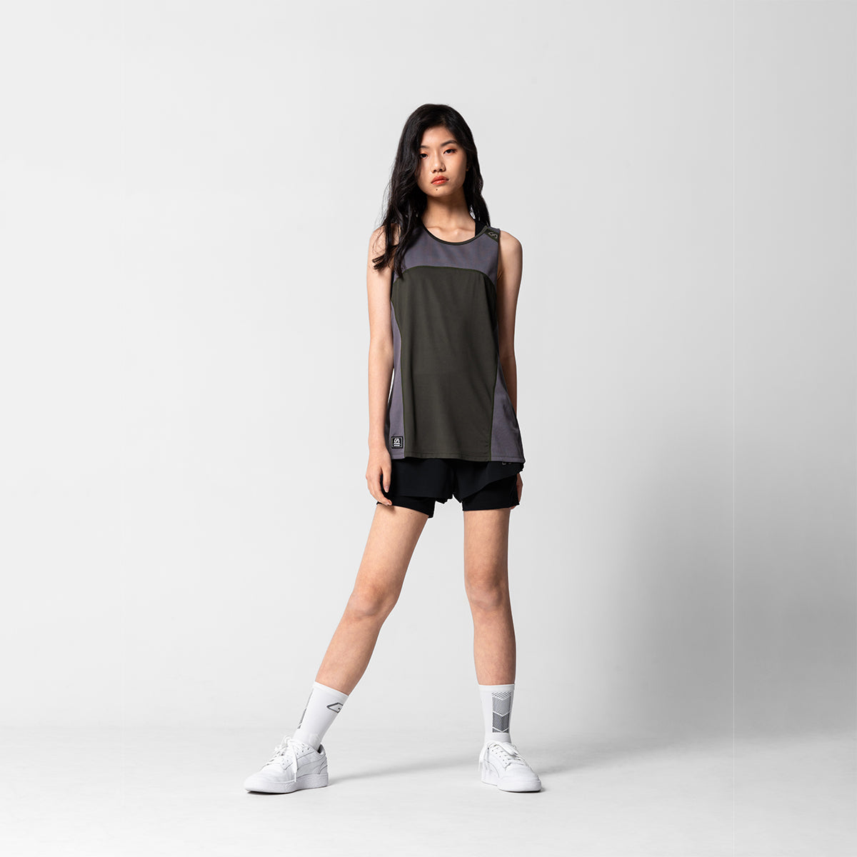 Image of GA Tech Workout Gym Sleeveless Tank Top for Women