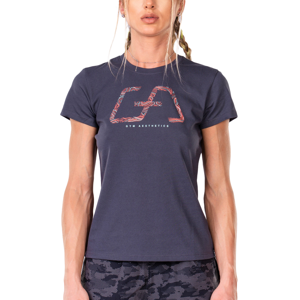 Image of 女裝功能棉感合身款T恤