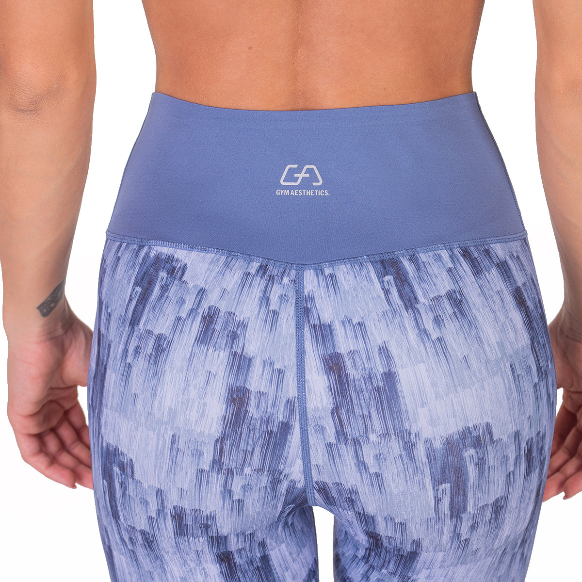 Image of Quantum Mirac 魔環褲 女裝功能緊身褲雙面純色與繪畫打印