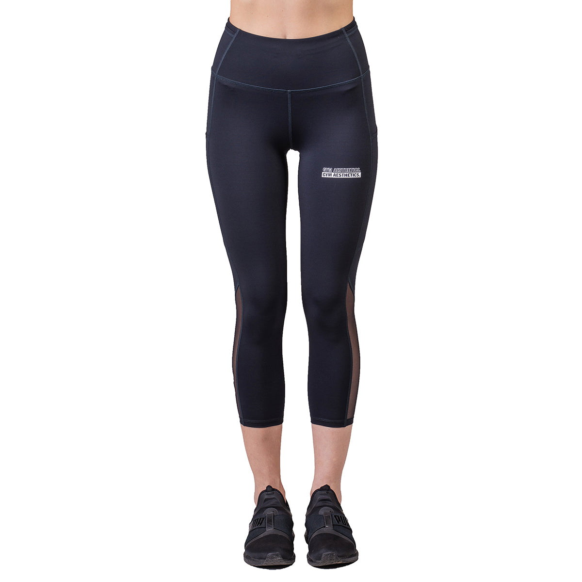Image of Activewear Workout Cropped Leggings for Women