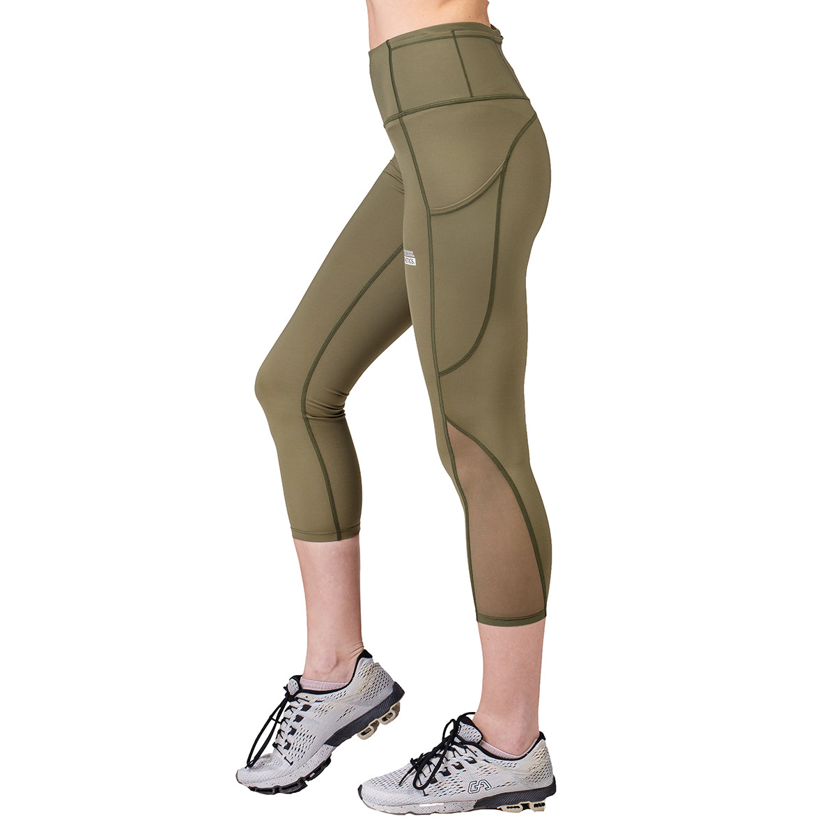 Image of Activewear Workout Cropped Leggings for Women