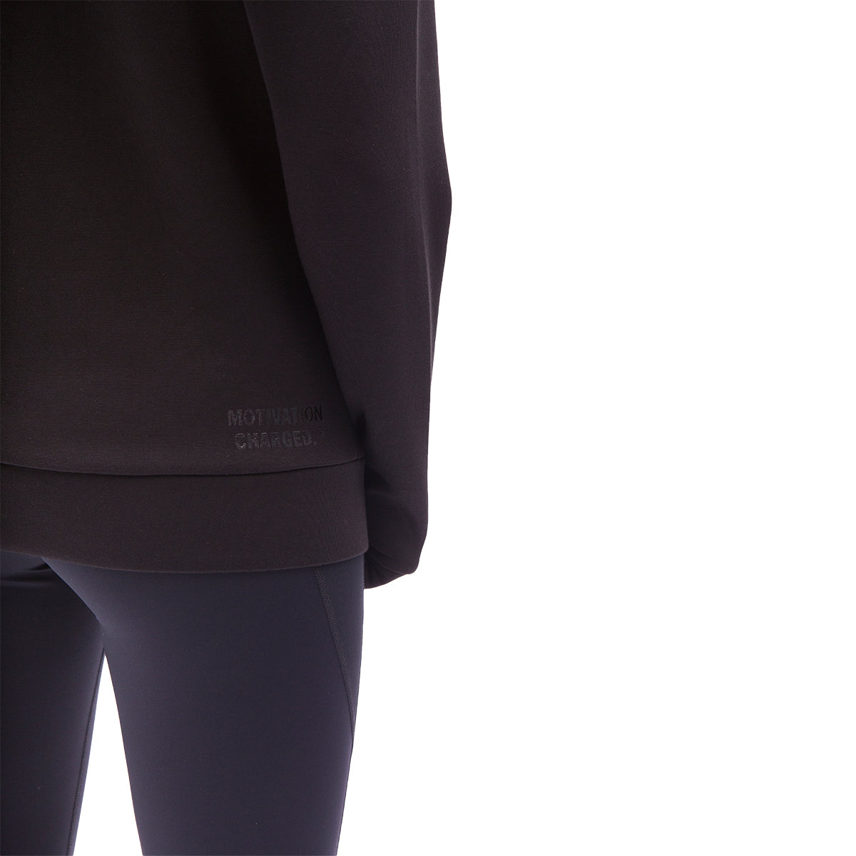 Image of 女裝休閒棉感連帽上衣