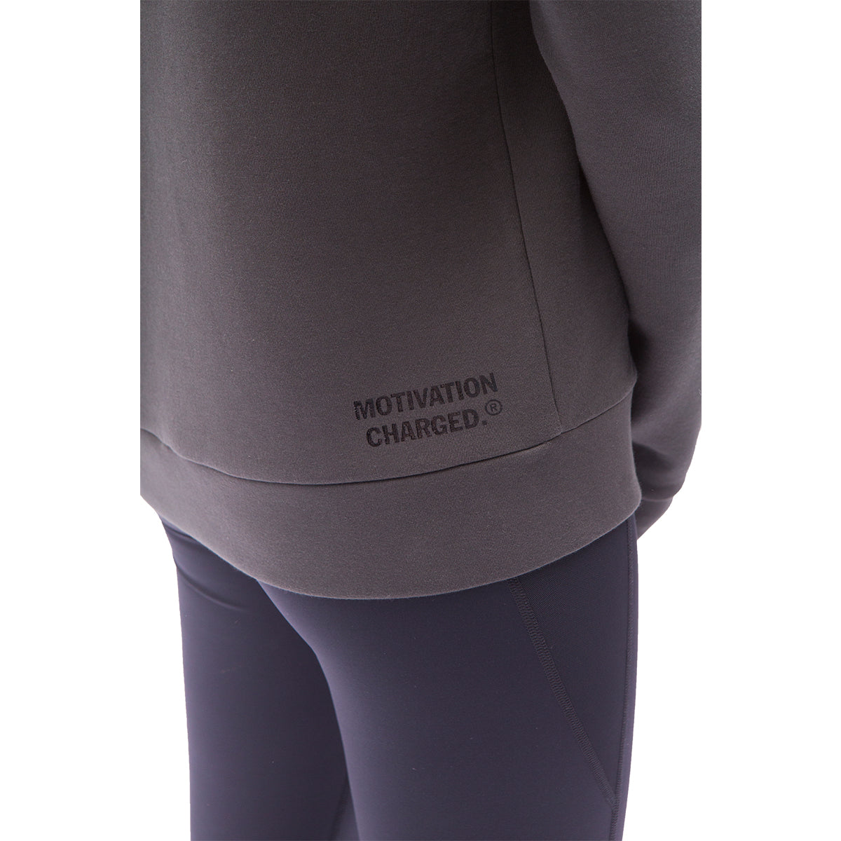 Image of 女裝休閒棉感連帽上衣