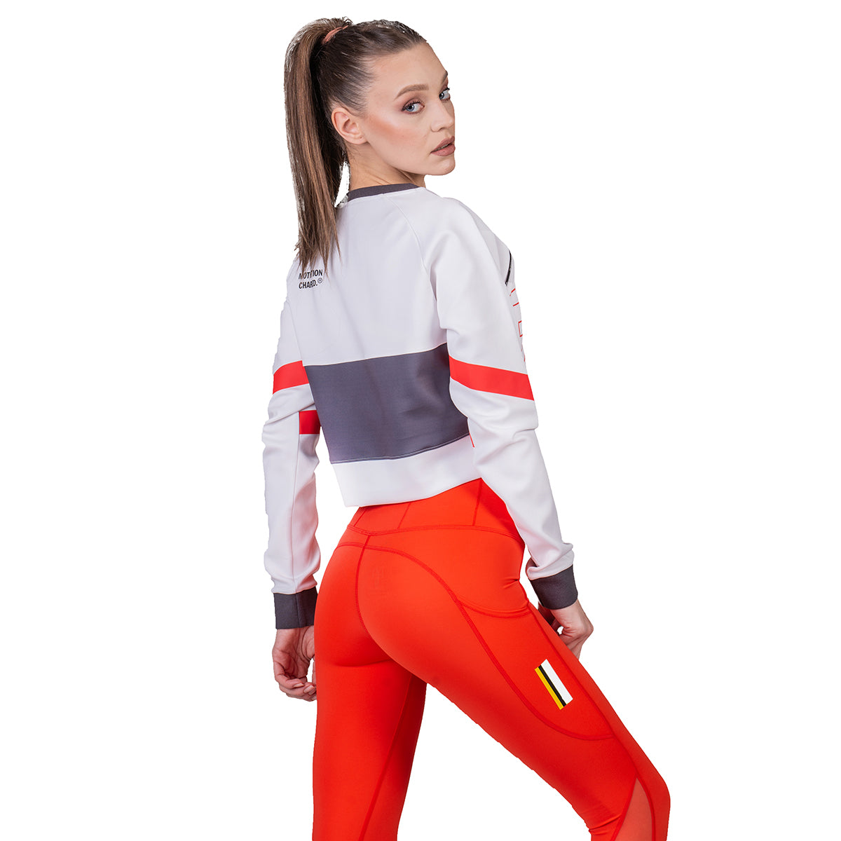Image of Athleisure Cropped Sweatshirt for Women