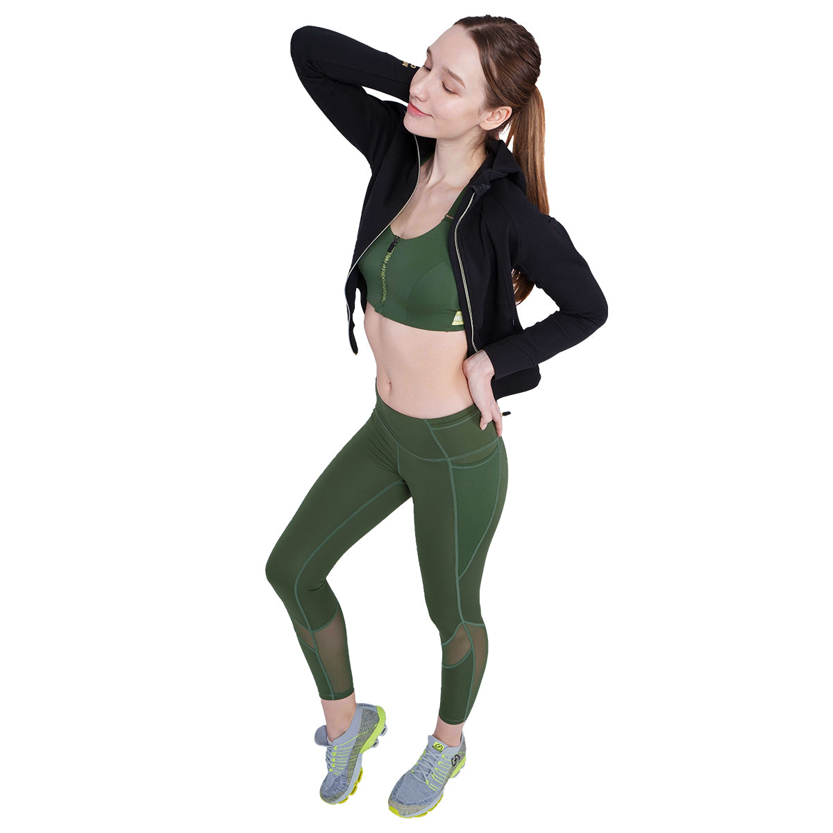 Image of 女裝休閒修身連帽外套