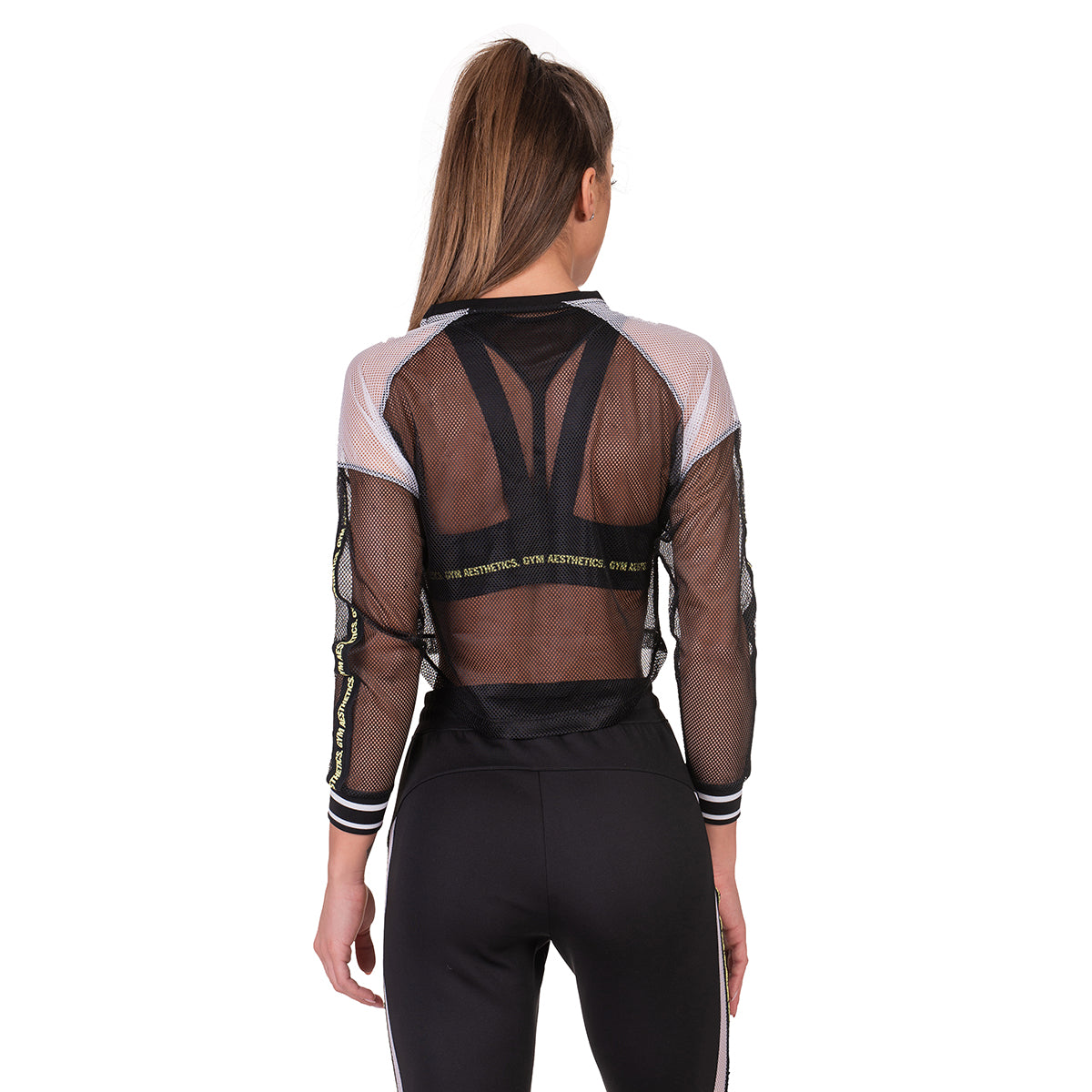 Image of Athleisure Mighty Tech Mesh Fashion T Shirt for Women